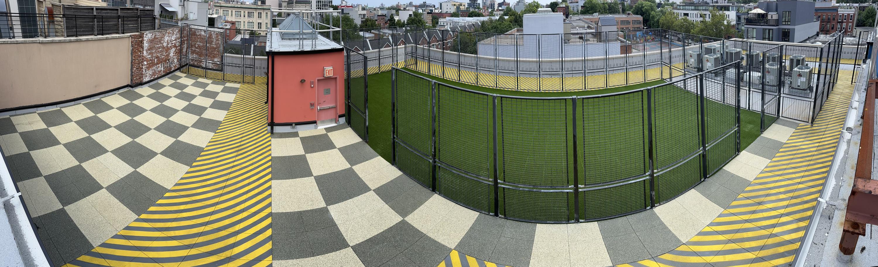 UNITY Pavers - Rooftop Patio and Play Area at Charter School UNITY Pavers - Rooftop Patio and Play Area at Charter School