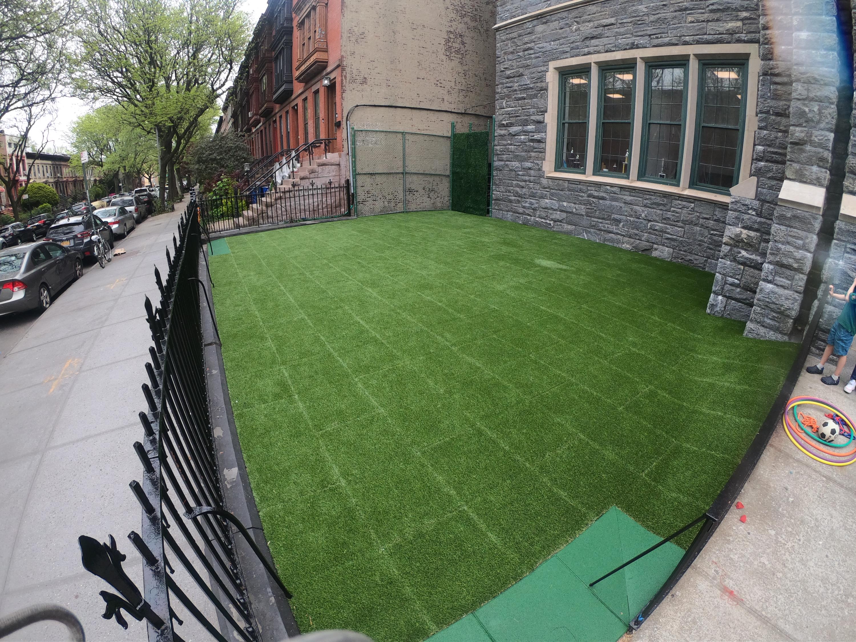 Brooklyn Charter School Recreational Area w/Unity Turf Tiles