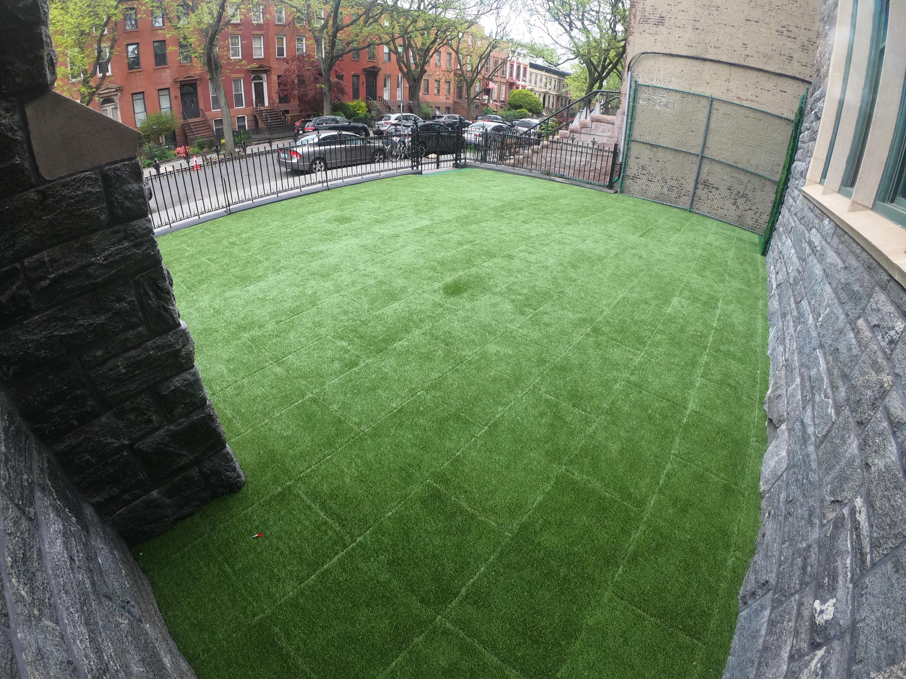 Brooklyn Charter School Recreational Area w/Unity Turf Tiles