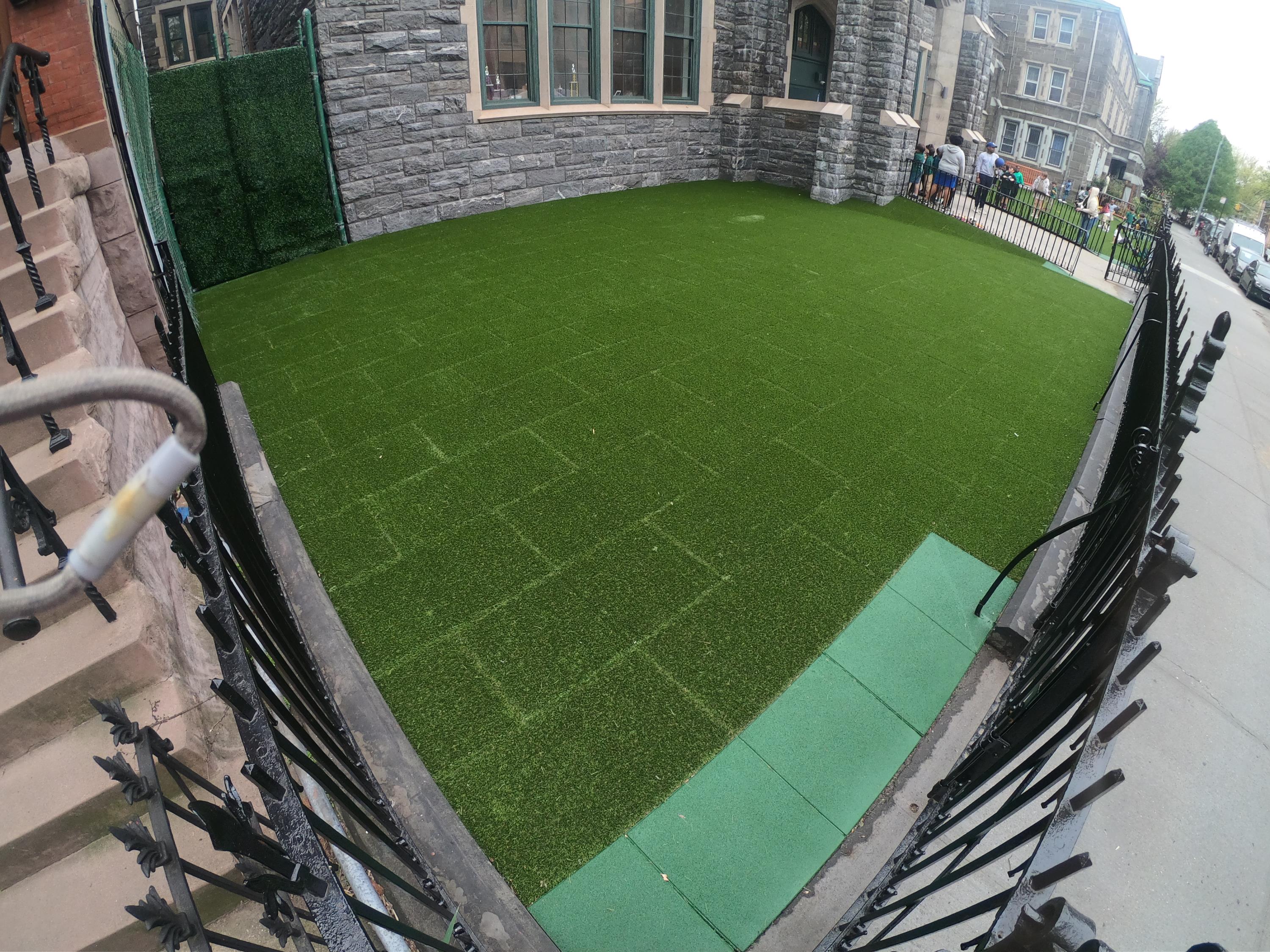 Brooklyn Charter School Recreational Area w/Unity Turf Tiles