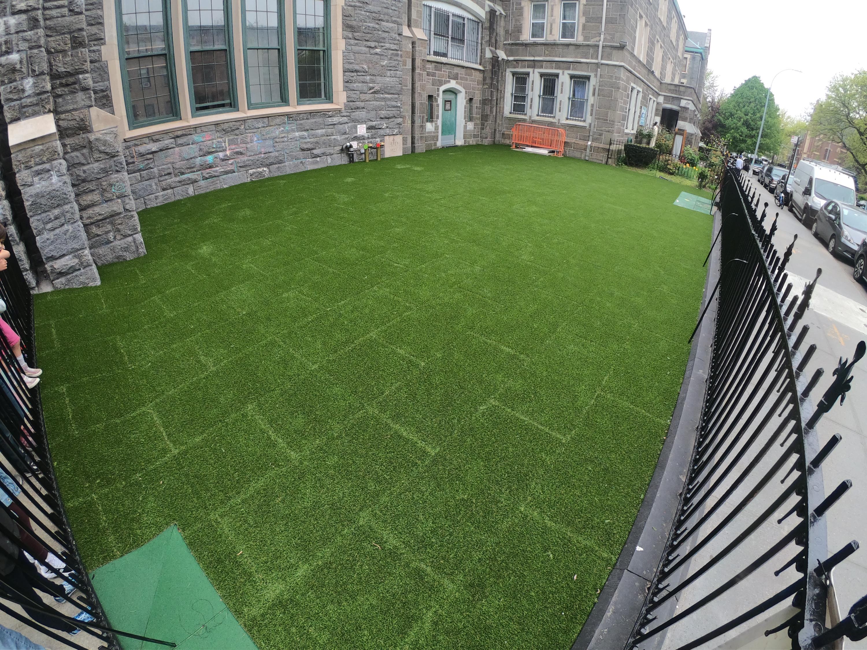 Brooklyn Charter School Recreational Area w/Unity Turf Tiles